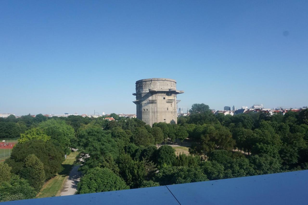 Augartenblick Penthaus 17 - Blick Zum Riesenrad Viena Exterior foto