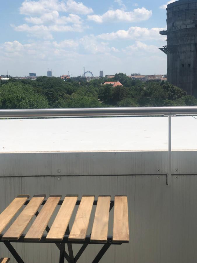 Augartenblick Penthaus 17 - Blick Zum Riesenrad Viena Exterior foto