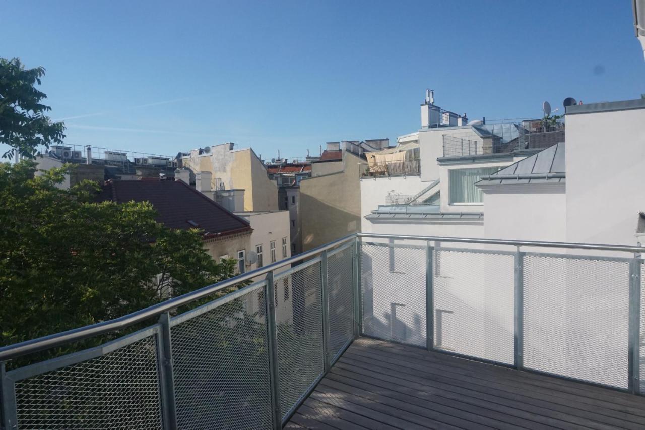 Augartenblick Penthaus 17 - Blick Zum Riesenrad Viena Exterior foto